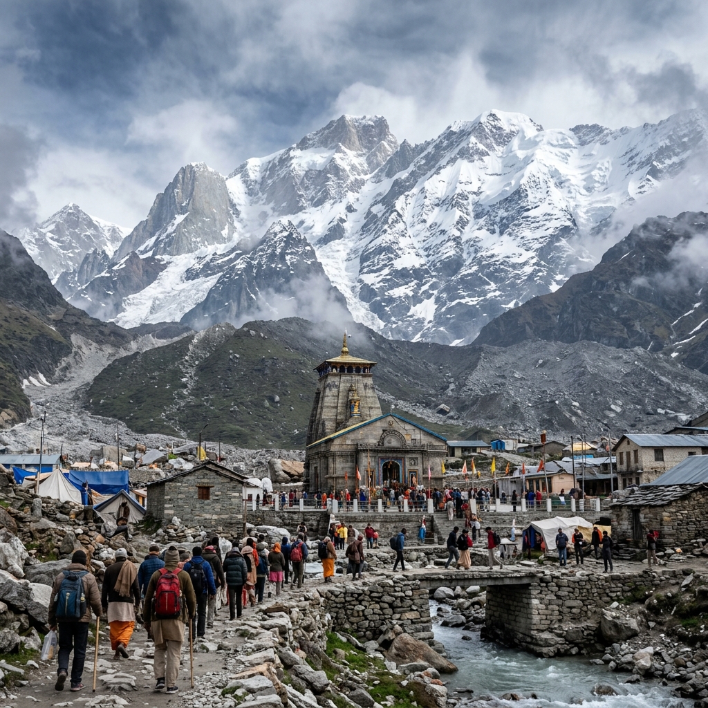 Rudra Tours & Travels guest trip moment in Char Dham Kedarnath