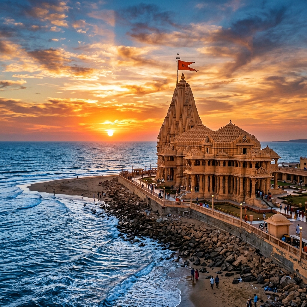 Rudra Tours & Travels guest trip moment in Dwarka Somnath 4