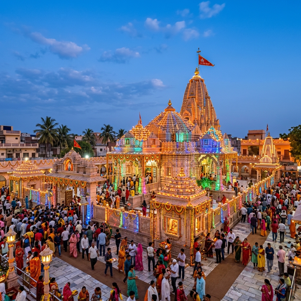 Rudra Tours & Travels guest trip moment in Khatu Shyam 4