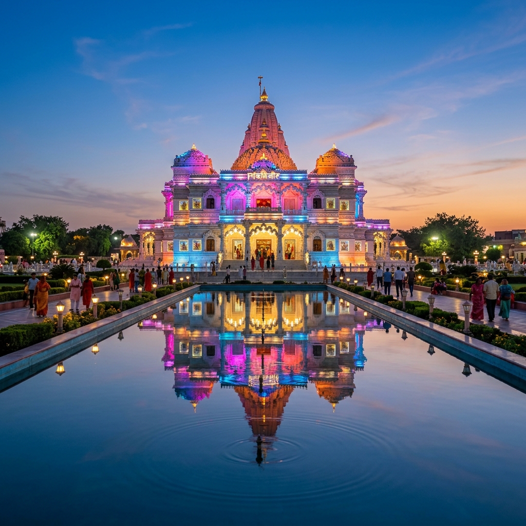 Rudra Tours & Travels guest trip moment in Mathura Vrindavan 3